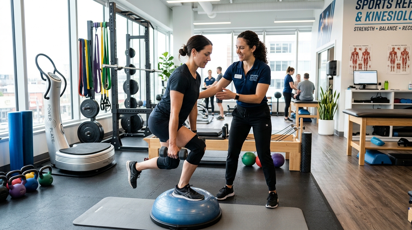 Gimnasio de kinesiología y rehabilitación